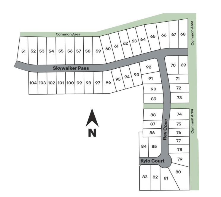 Static Lot Map