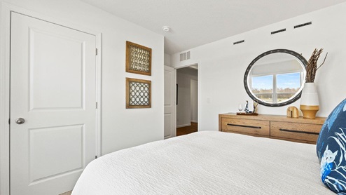 Chatham model bedroom 3 with closet space