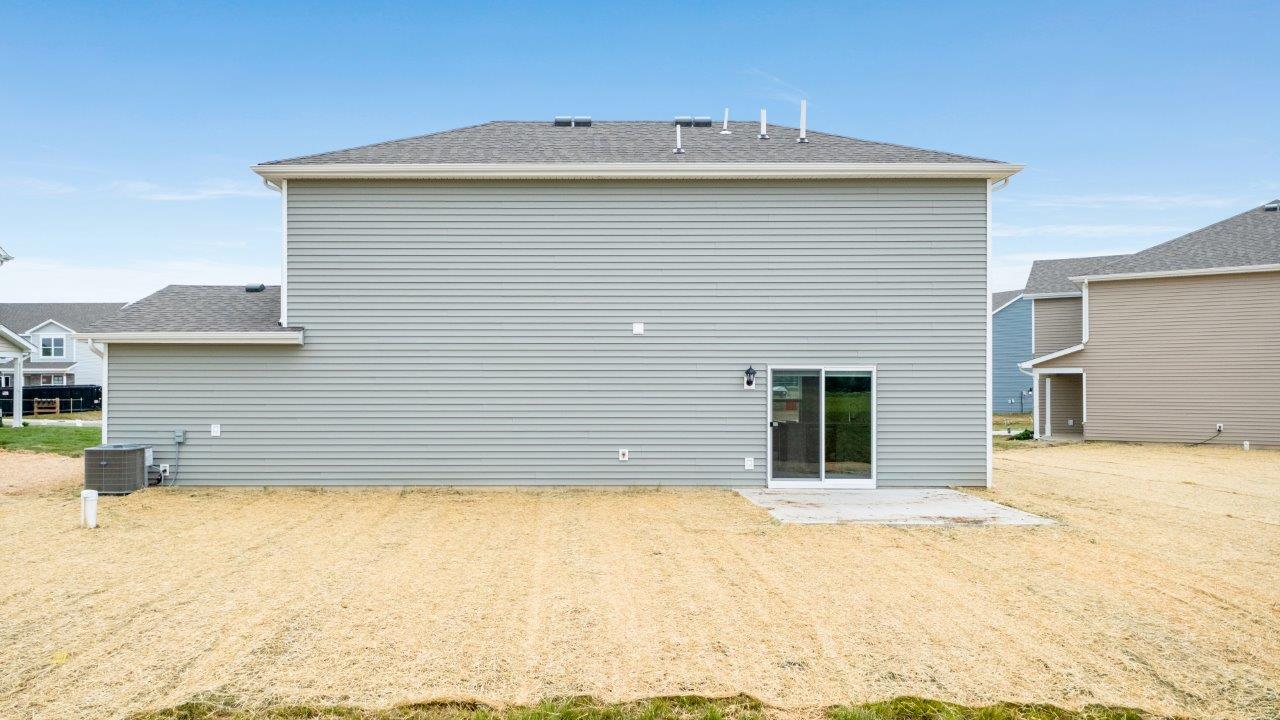 greenbrier fairton rear exterior with patio