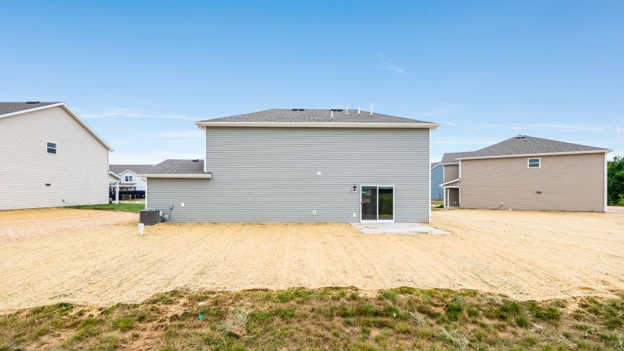 greenbrier fairton rear exterior with patio