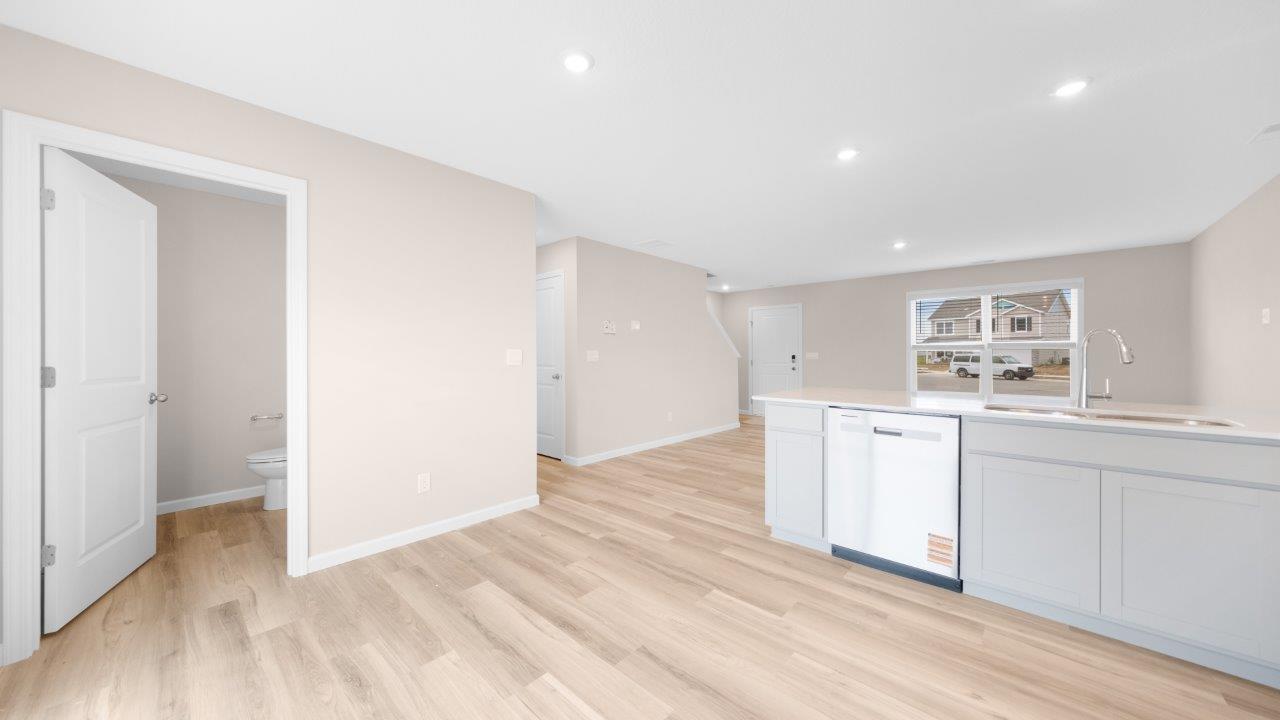 greenbrier fairton open floor plan kitchen