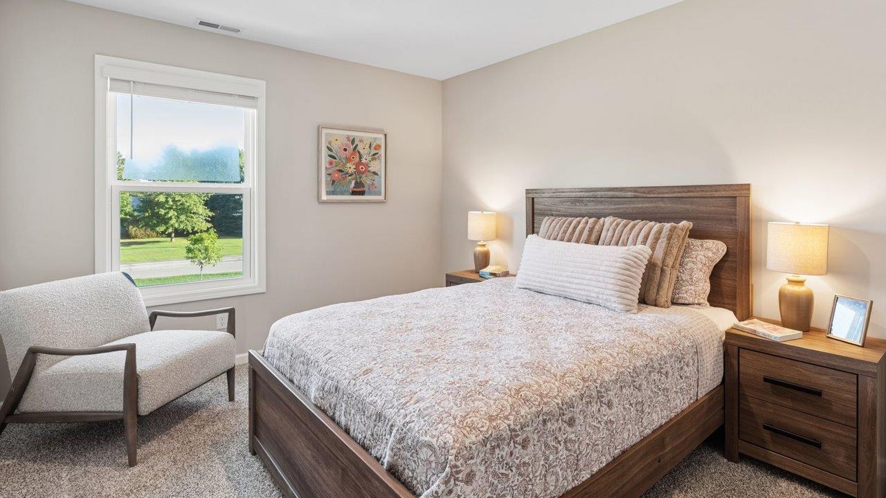 Greenbrier Stamford Model Home - bedroom 2