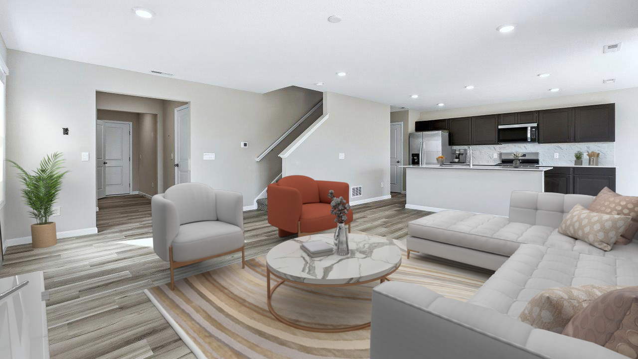 Pine interior example