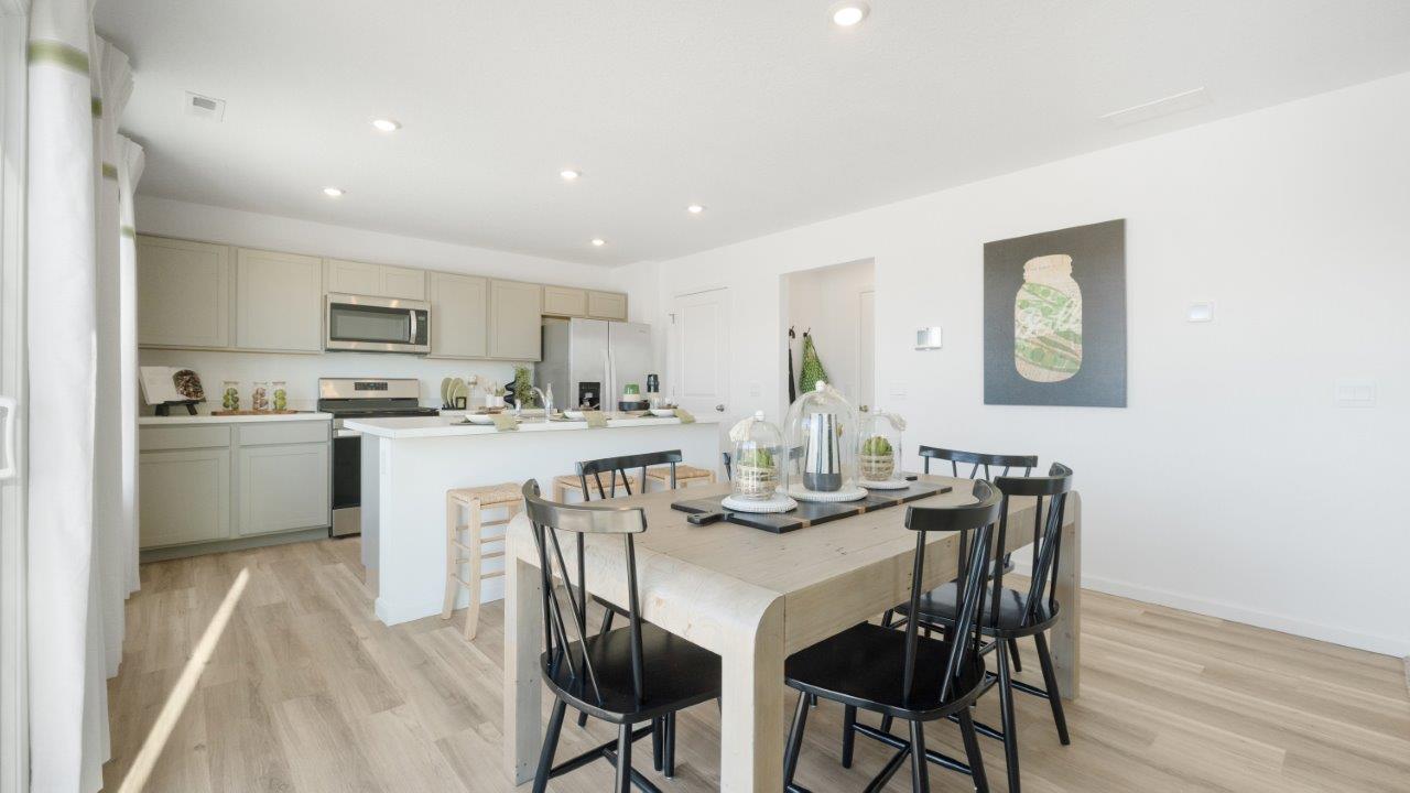 Bellamy model home interior example