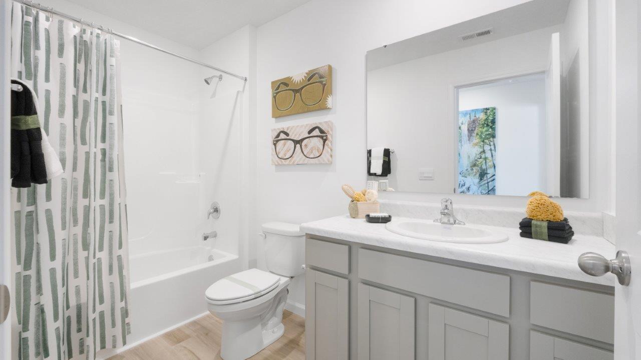 Bellamy model home interior example