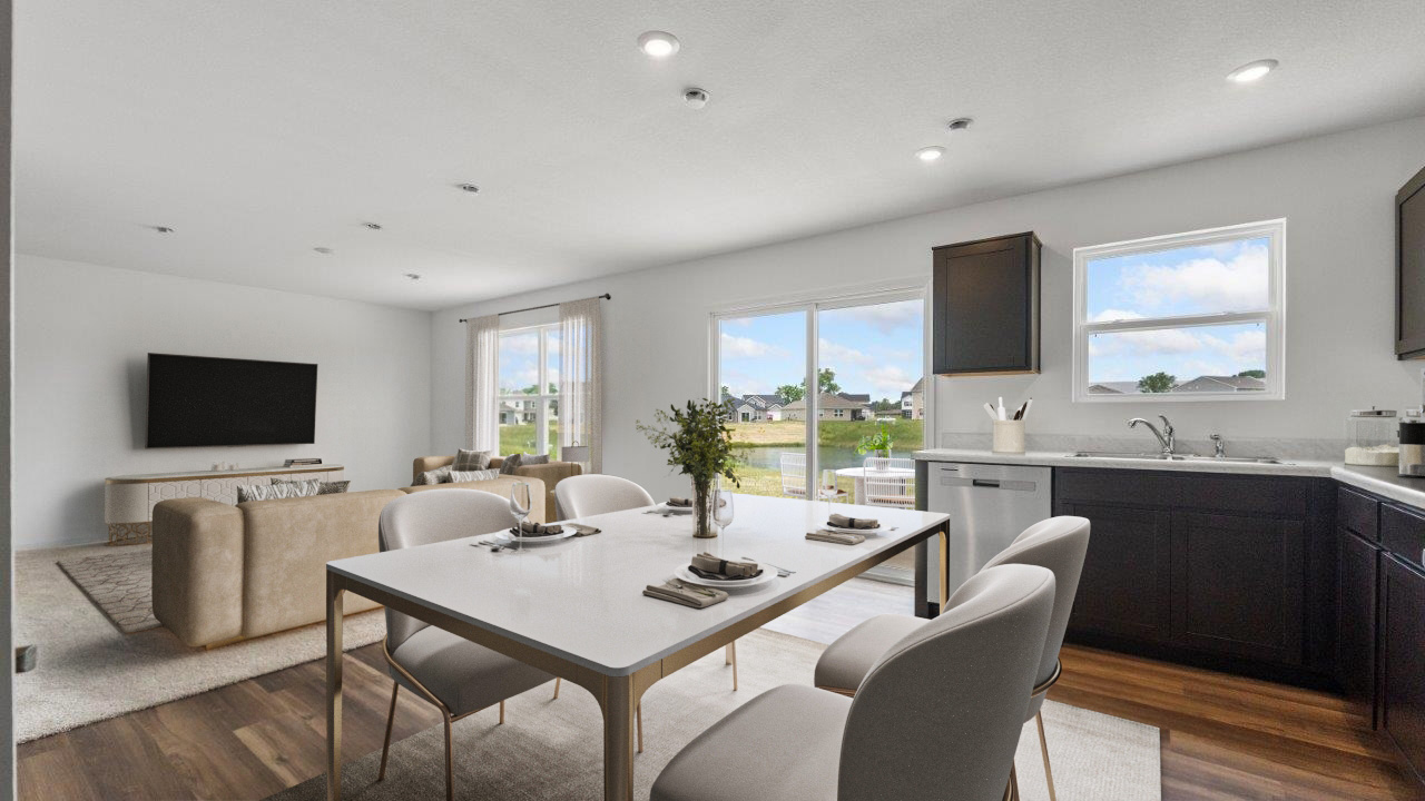 taylor kitchen dining and living rooms