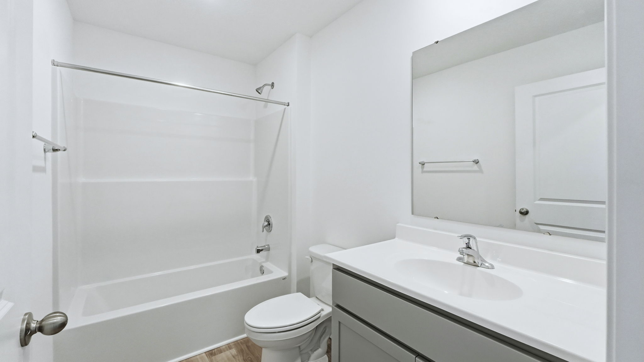 full bathroom with tub shower