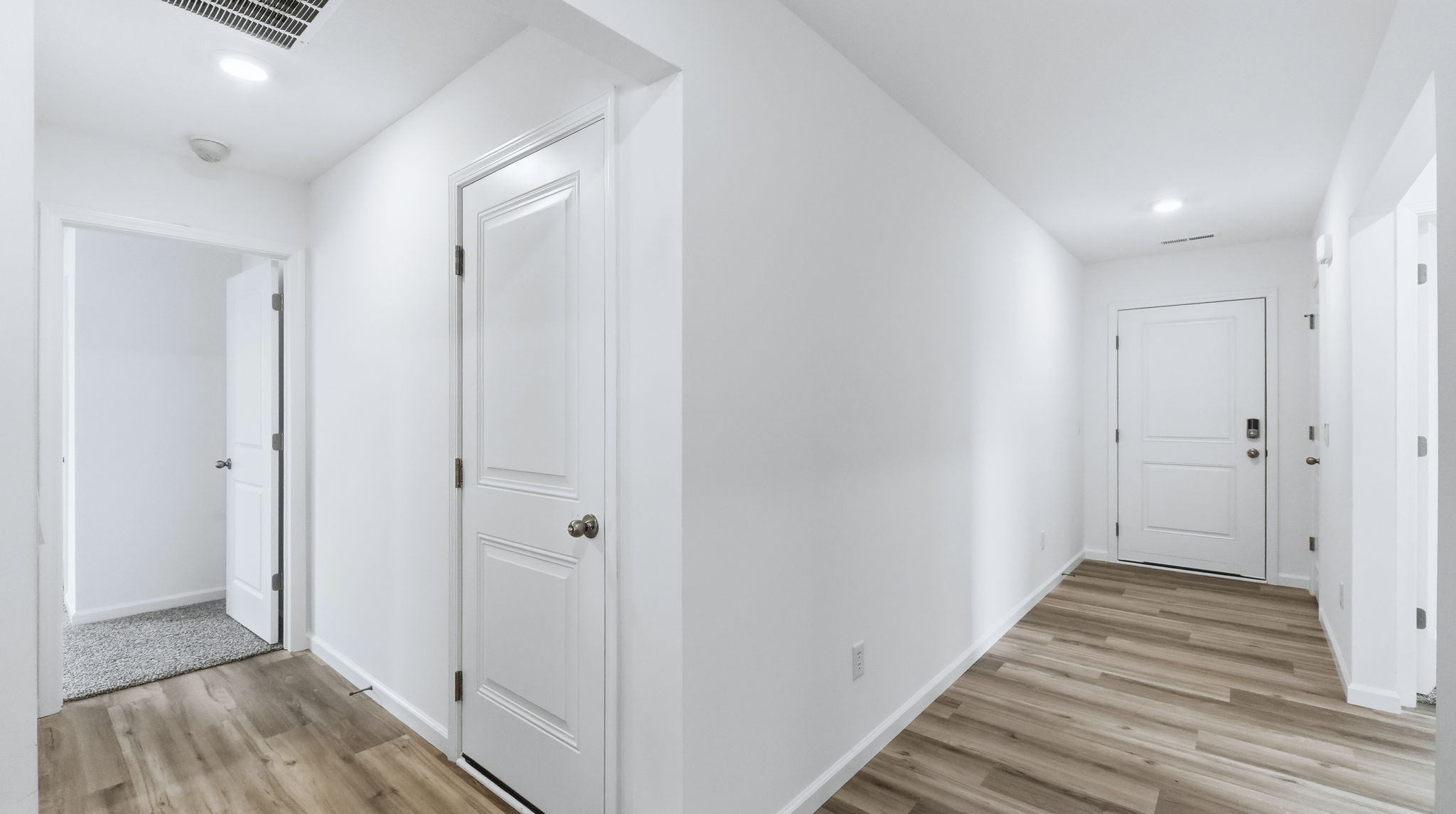 front door and main hallway