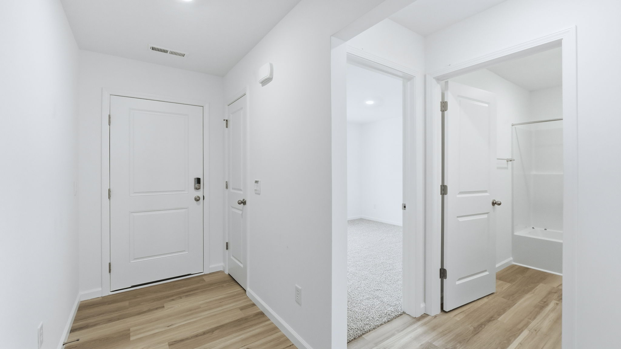 front door and main hallway