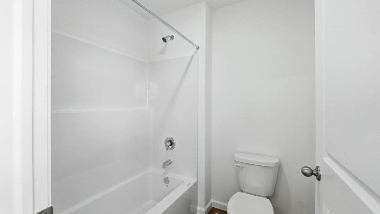 full bathroom with tub shower