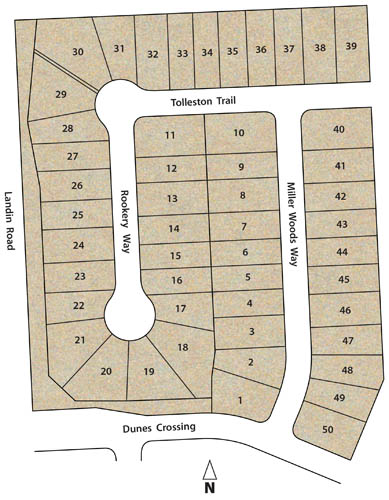 Static Lot Map