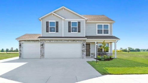 Kennebec Bellamy Model Home Exterior
