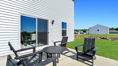 Kennebec Bellamy Model Home Exterior