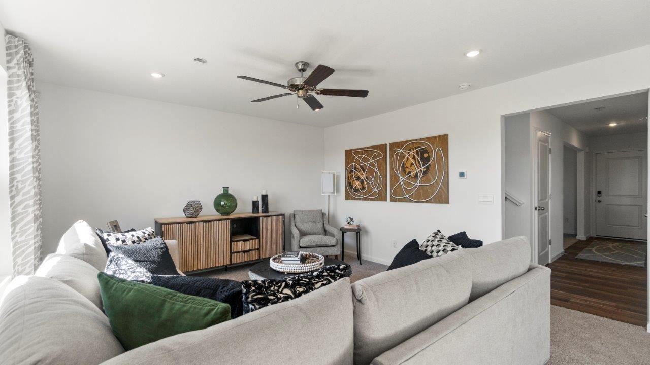 kennebec bellamy model home living room