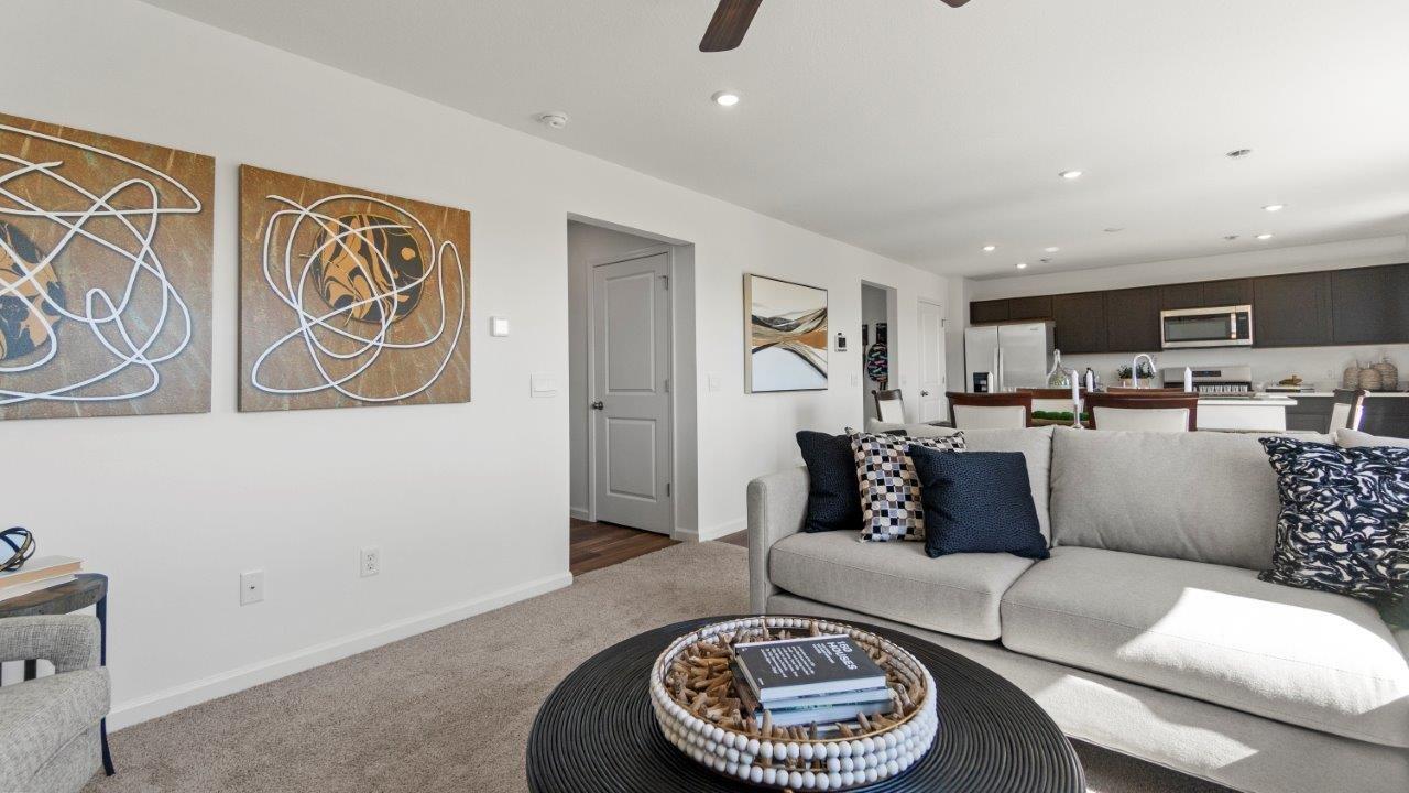 kennebec bellamy model home living room