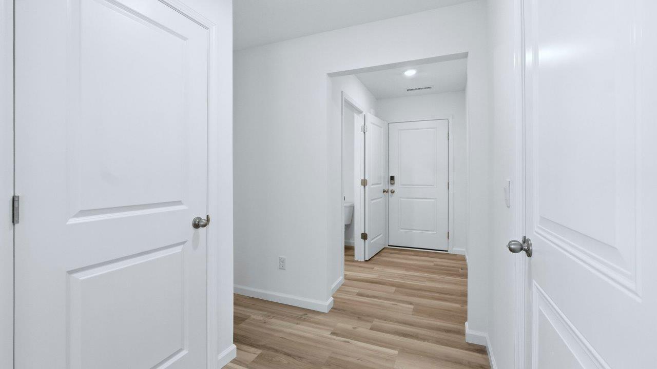 front door and main hallway