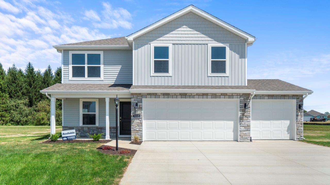 Available Home in Kennebec New Haven, IN D.R. Horton