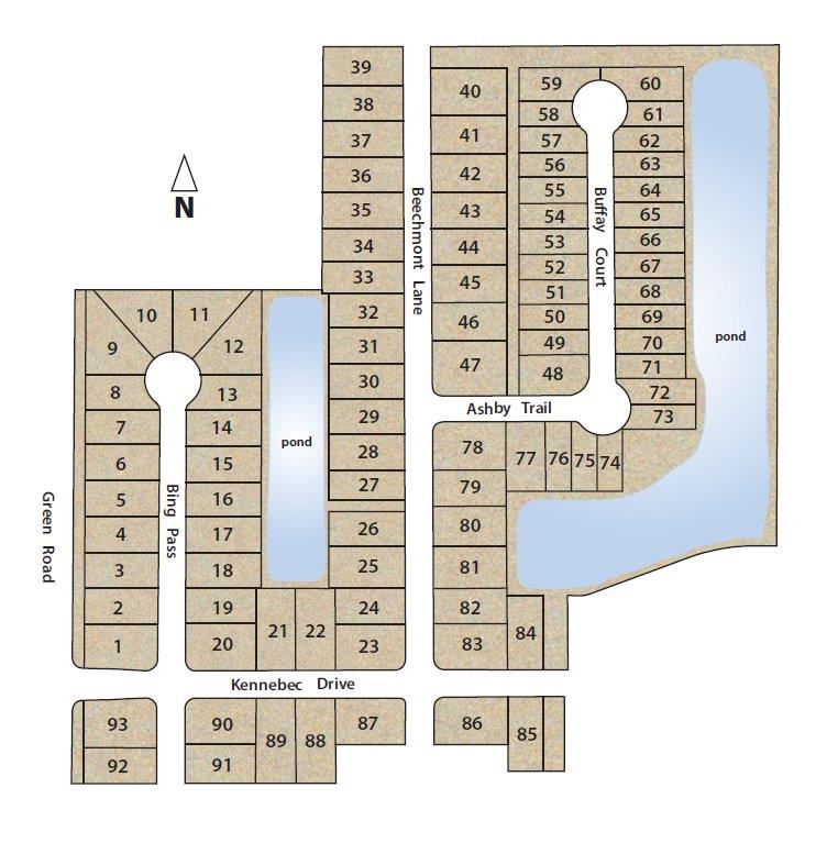 Static Lot Map