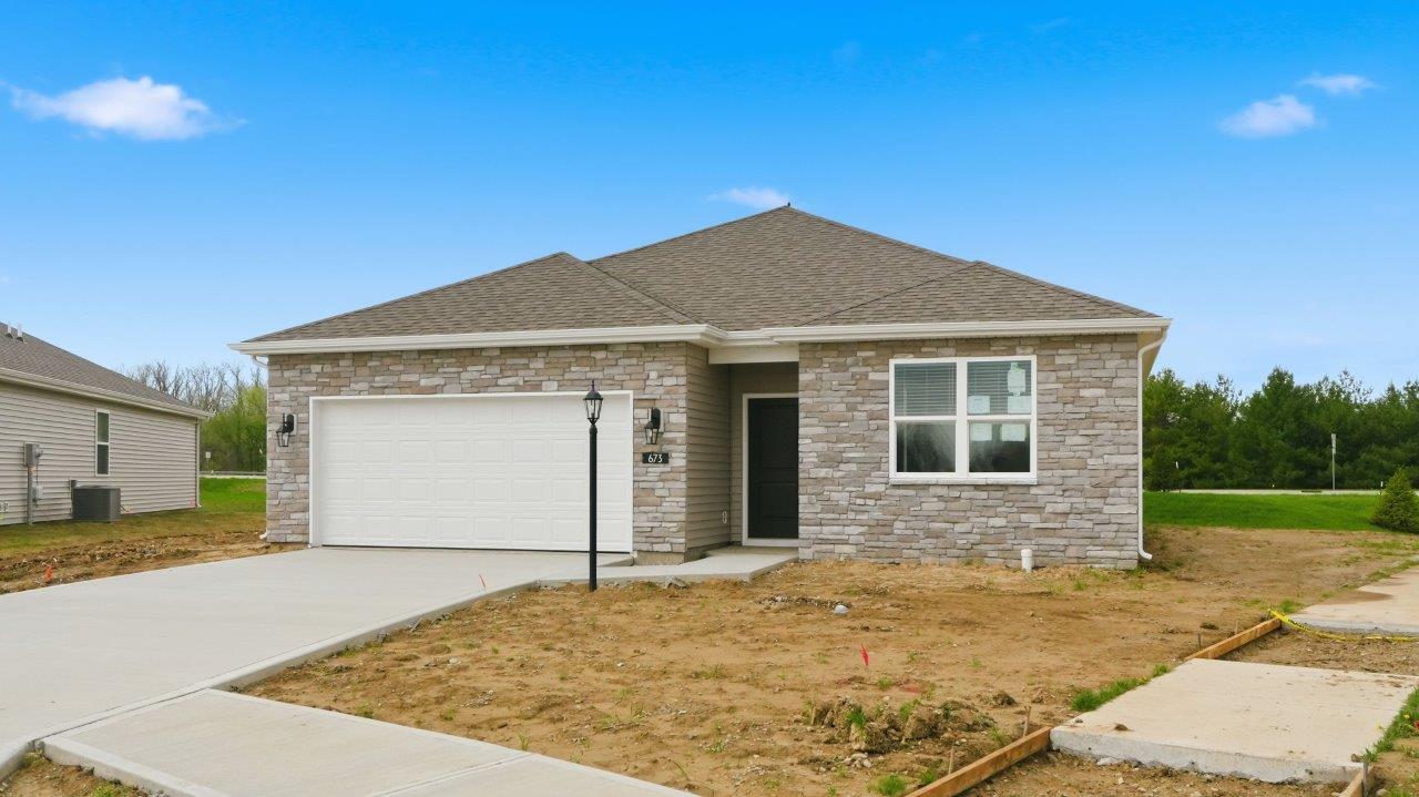 riverwalk villas chatham C4 exterior with 2 car garage