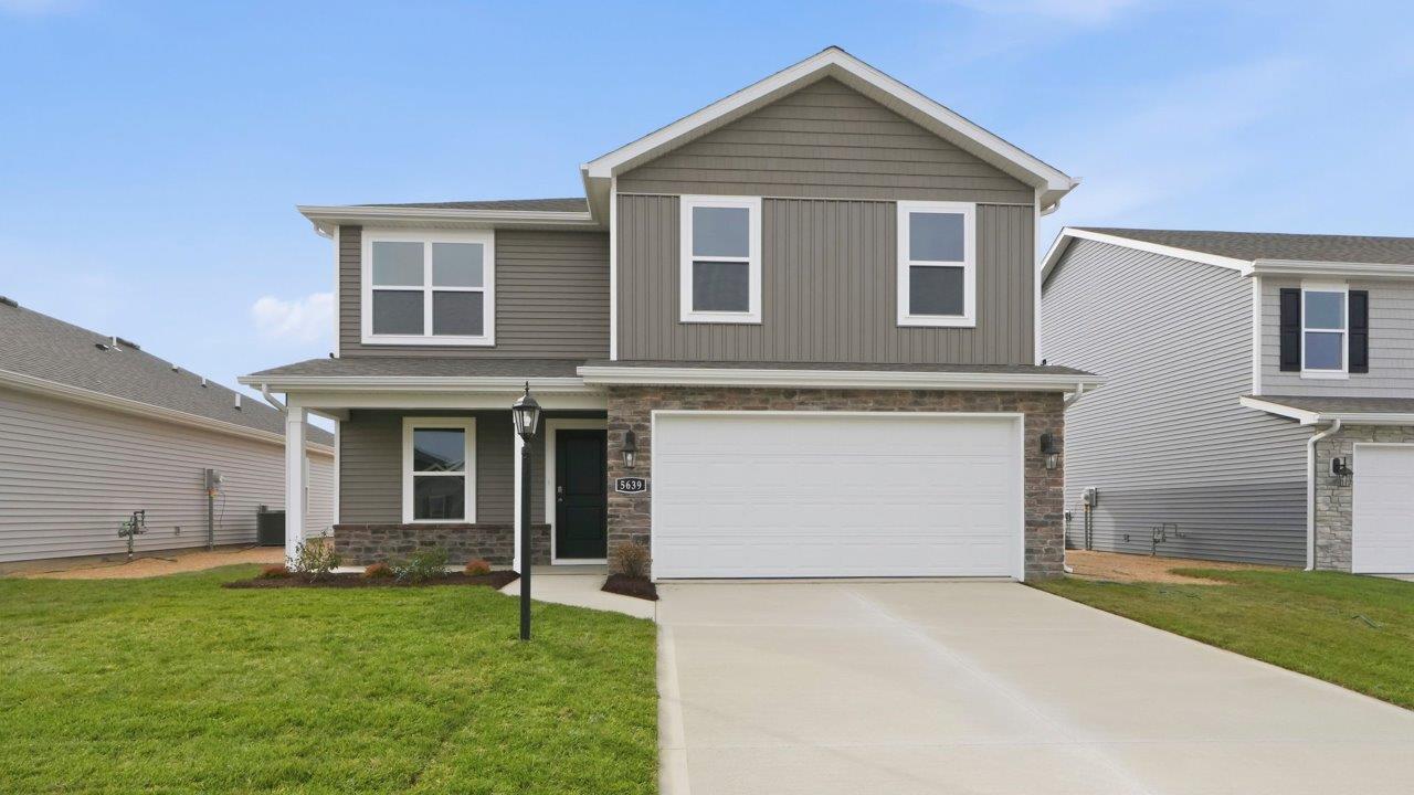 Grasslands at Broad Acres 2 story home exterior