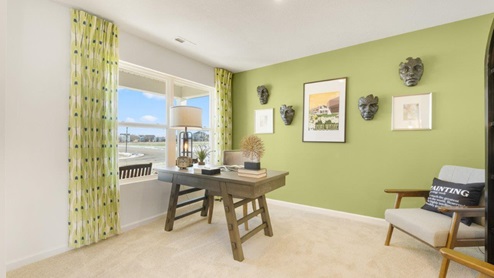 Grasslands at Broad Acres Bellamy Model office at front of home