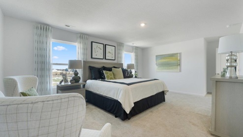 Grasslands at Broad Acres Bellamy Model main bedroom