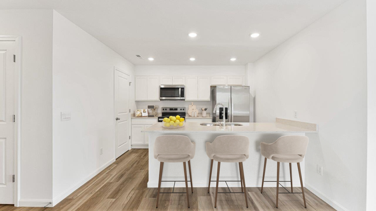 livingston lakes paired villa olsen plan interior example with furnishing