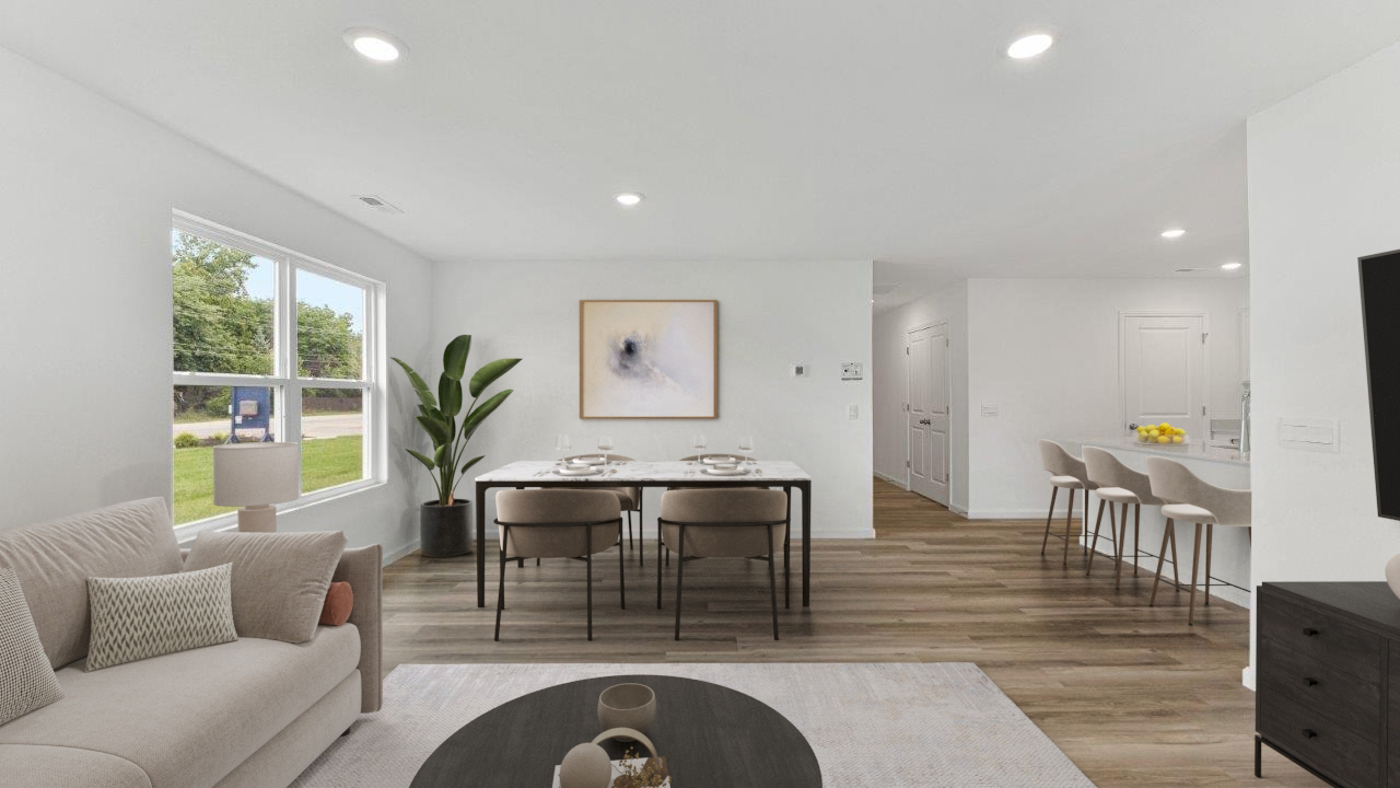 livingston lakes paired villa olsen plan interior example with furnishing