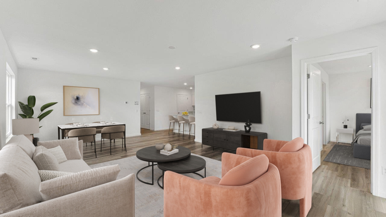 livingston lakes paired villa olsen plan interior example with furnishing