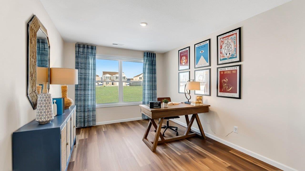 erie flex room open layout with lvp flooring