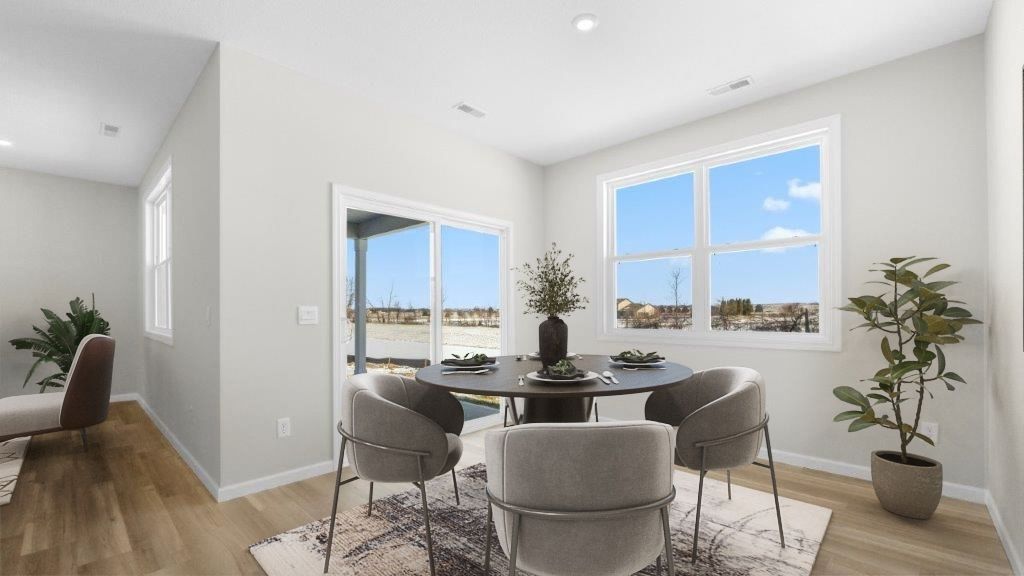 kennebec erie furnished dining room