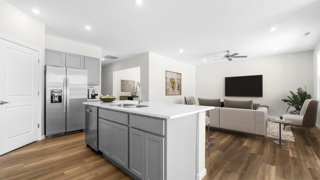 kennebec erie furnished kitchen