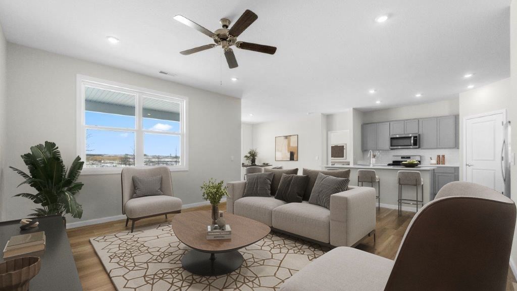 kennebec erie furnished living room