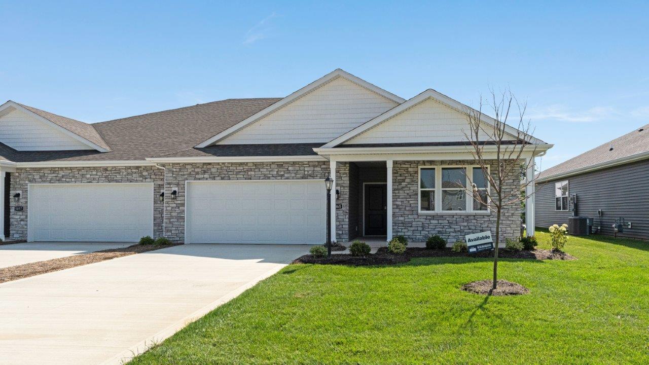 kennebec paired villas wabash exterior with covered front porch