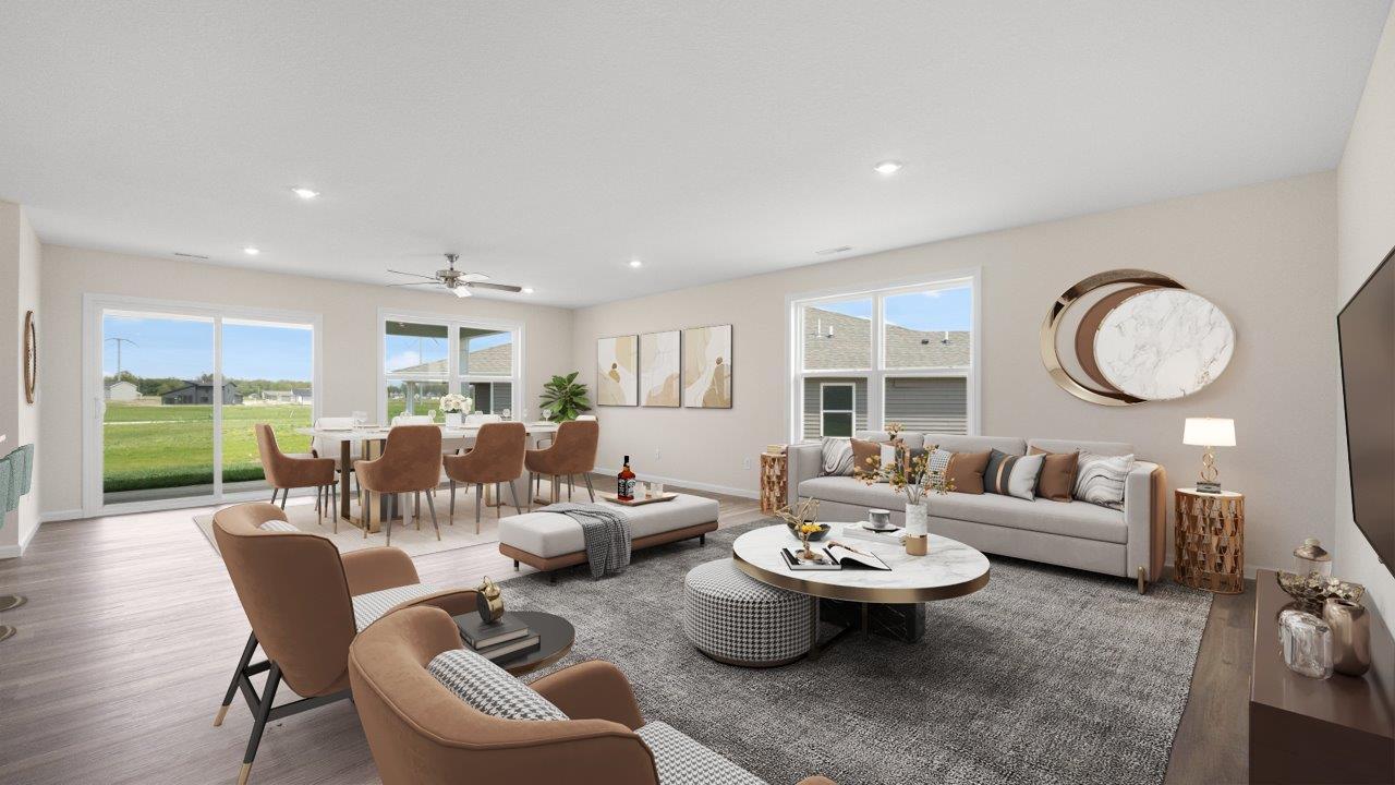 wabash open concept living room