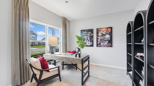 Belmont woods henley model first floor study
