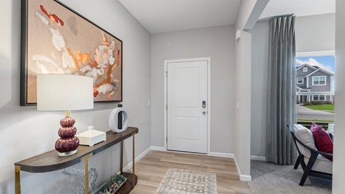 belmont woods henley model front door and hallway
