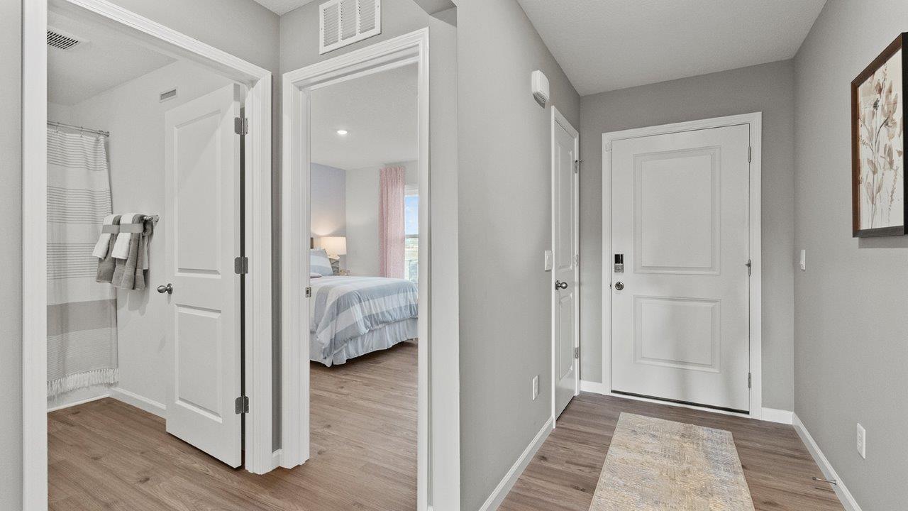 chatham foyer and front door