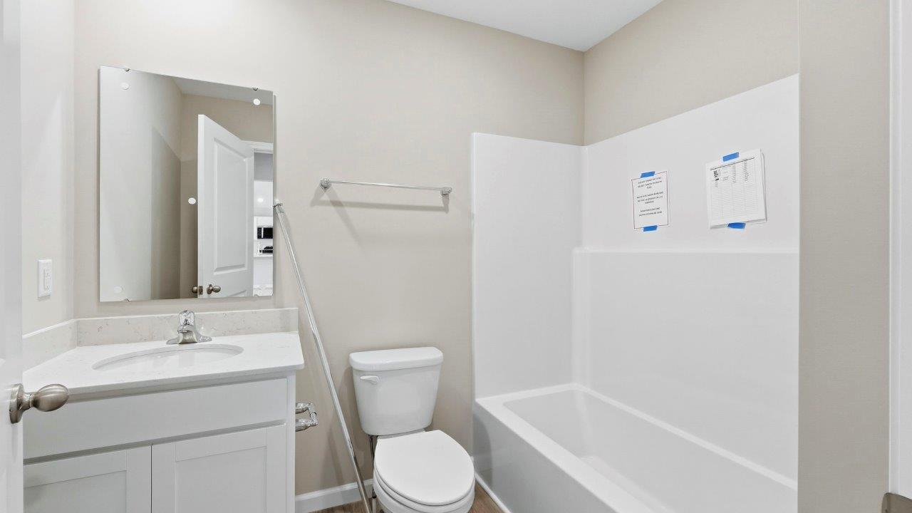 full bath with tub shower