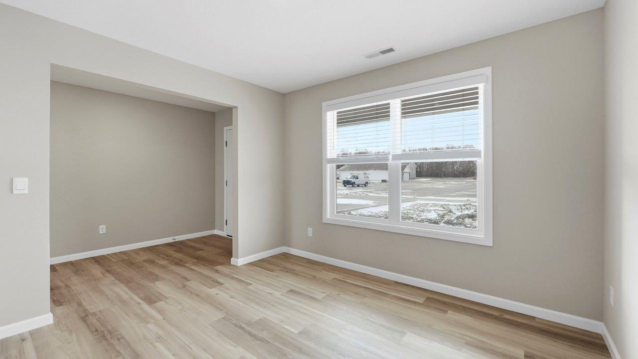 first floor study with lvp flooring