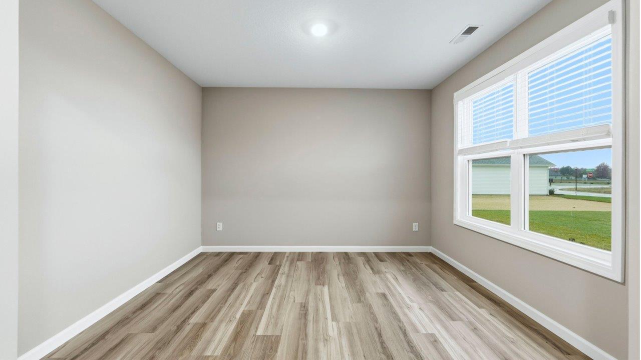 study with lvp flooring