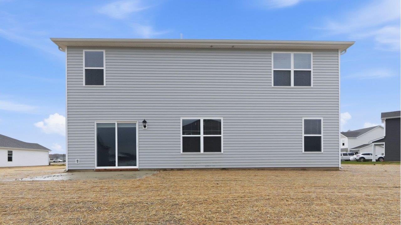 henley exterior with patio