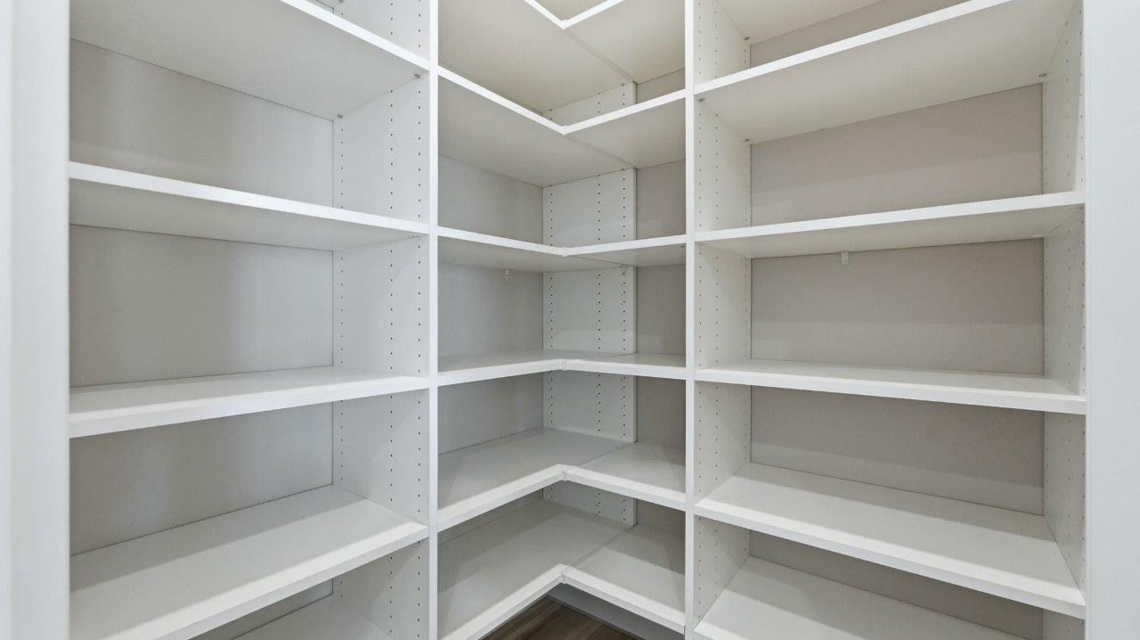 sierra ridge chatham kitchen pantry with built in shelving
