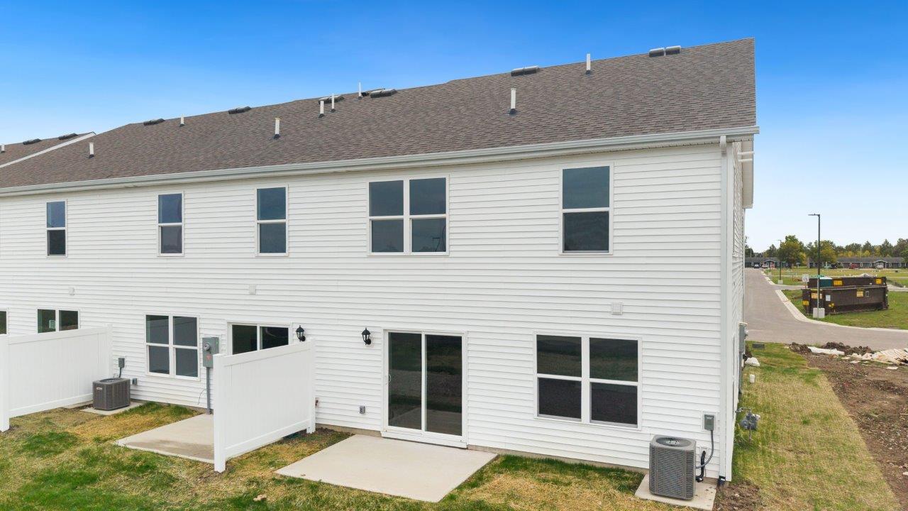 whispering pines portsmouth - rear exterior with concrete patio