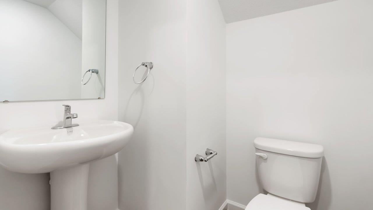 whispering pines portsmouth powder room first floor with pedestal sink