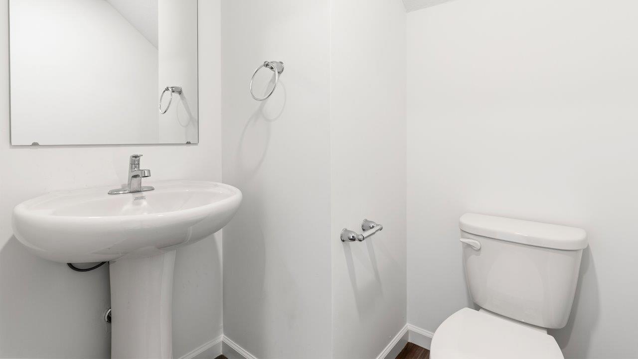 first floor powder room