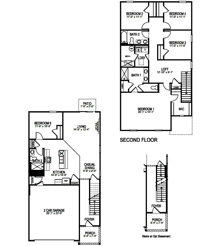 elm floorplan
