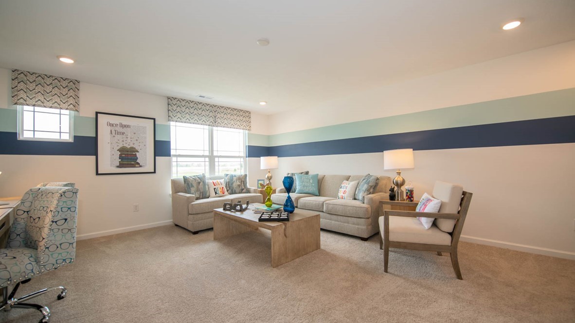 loft with large windows