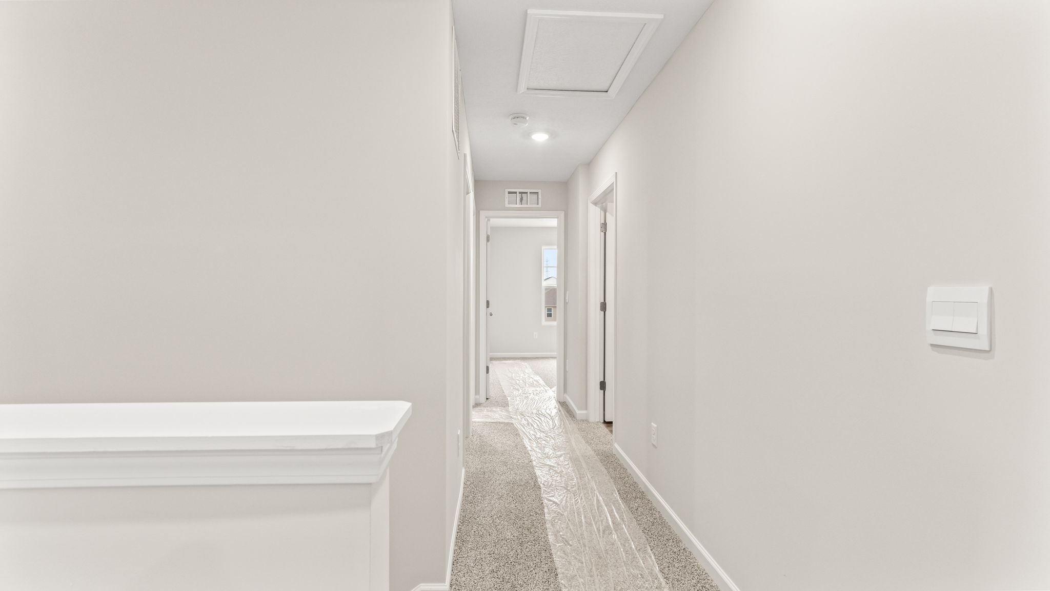 Hallway on the second floor