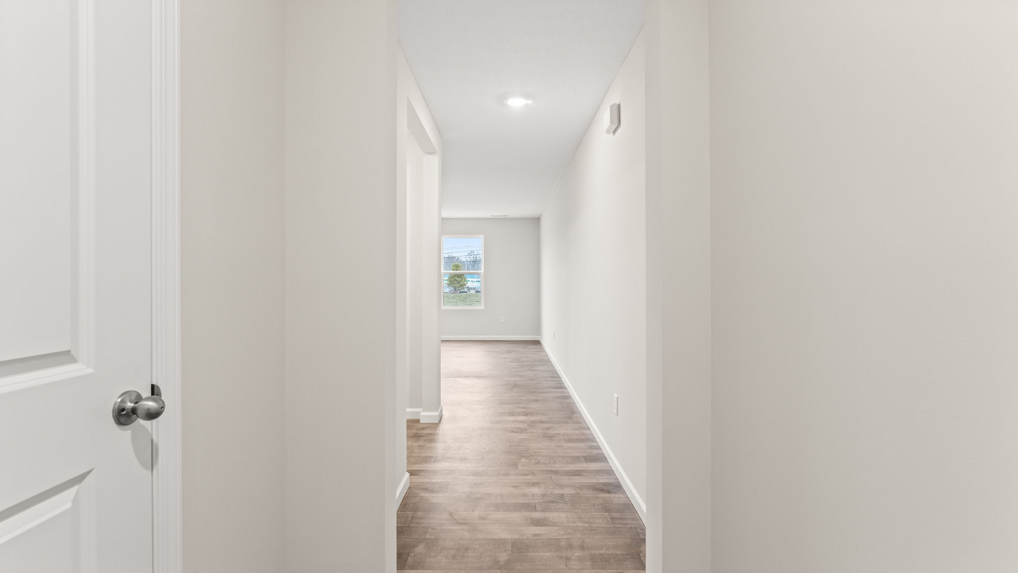 Hallway leading to great room